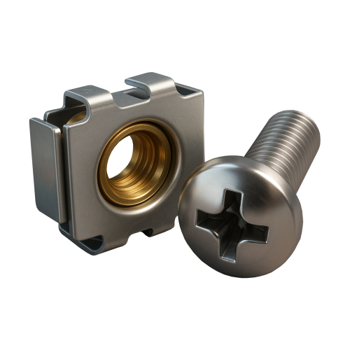 Kit Porca-Gaiola Rack Padrão 19