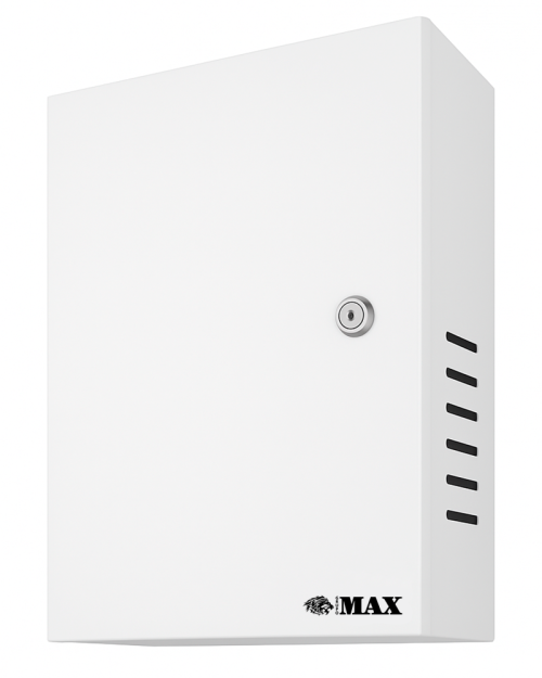 Caixa Metálica Vertical Mini Fine Branca - MAX Eletron
