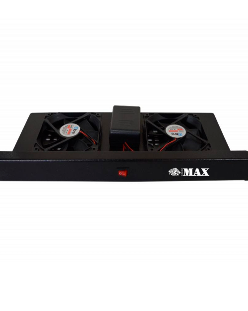 Kit Ventilação 2 Coolers Para Rack Padrão 19