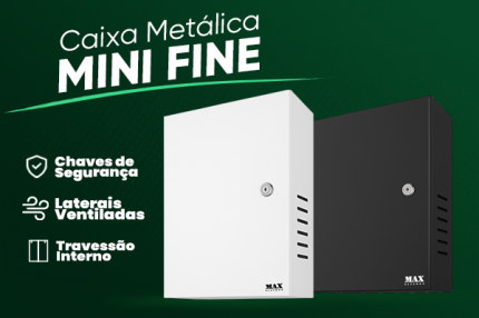 CAIXA METALICA MINI FINE