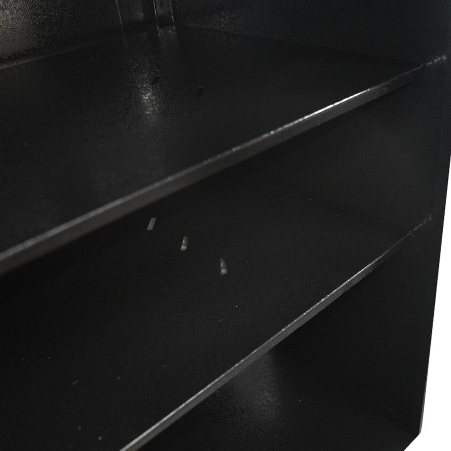 Mini Rack 12U x 400mm Economic Plus Com Bandejas Fixas - Acrílico 