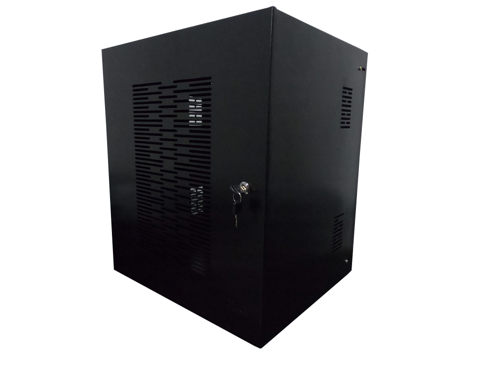 MINI RACK 12U X 400MM ECONOMIC PORTA VENTILADA