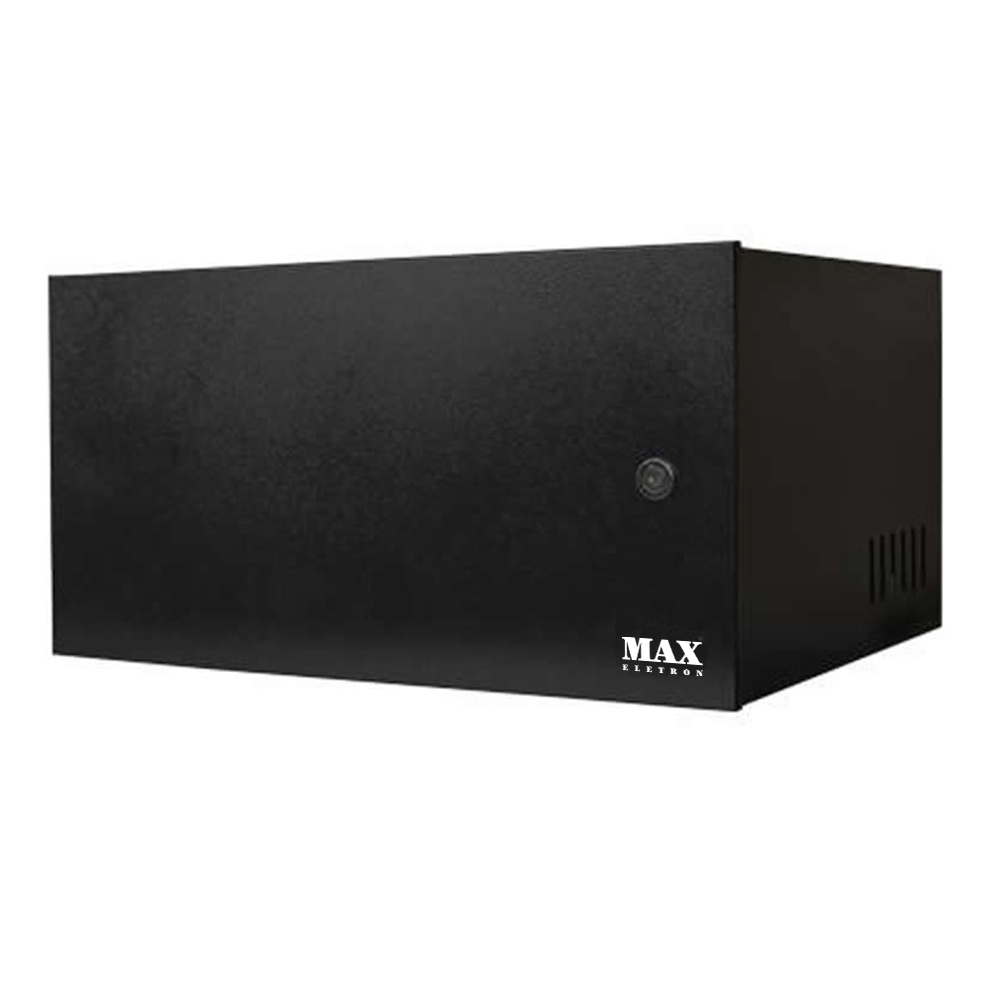 Mini Rack 5u x 350mm Economic Porta Fechada Preto