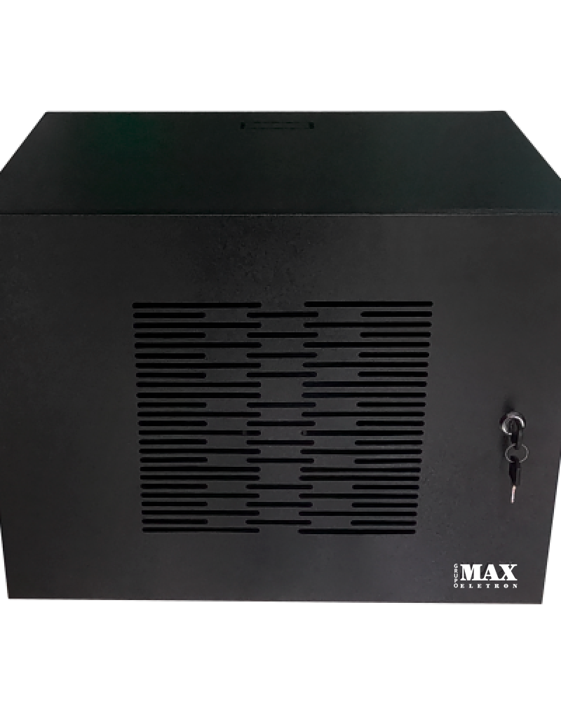 MINI RACK 8U ECONOMIC C/ PORTA VENTILADA
