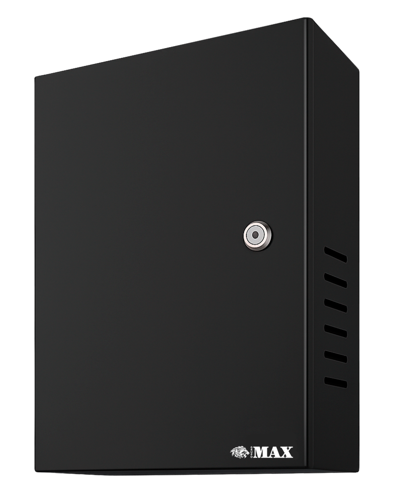 Caixa Metálica Vertical Mini Fine Preta