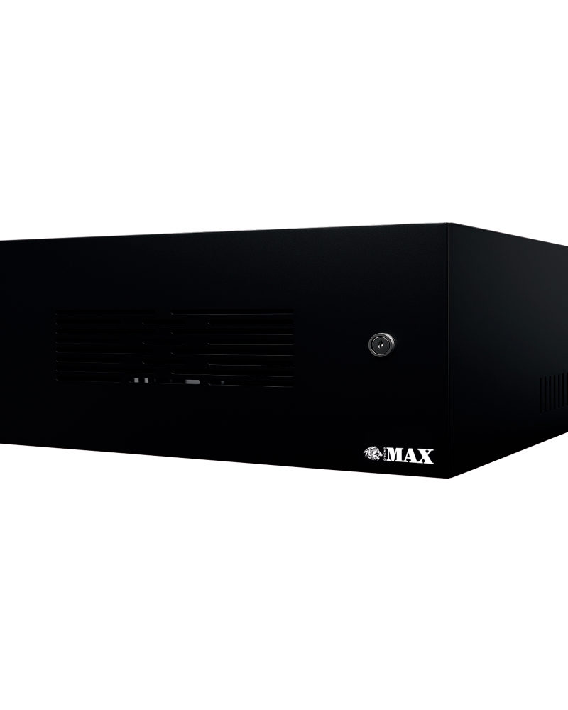 MINI RACK 3U ECONOMIC C/ PORTA VENTILADA PRETO
