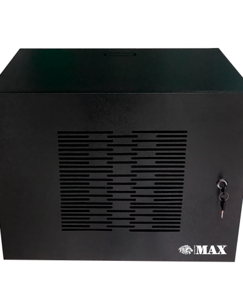 MINI RACK 8U ECONOMIC C/ PORTA VENTILADA