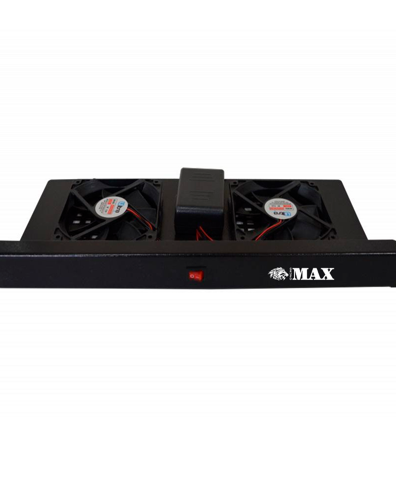 Kit Ventilação 2 Coolers Para Rack Padrão 19