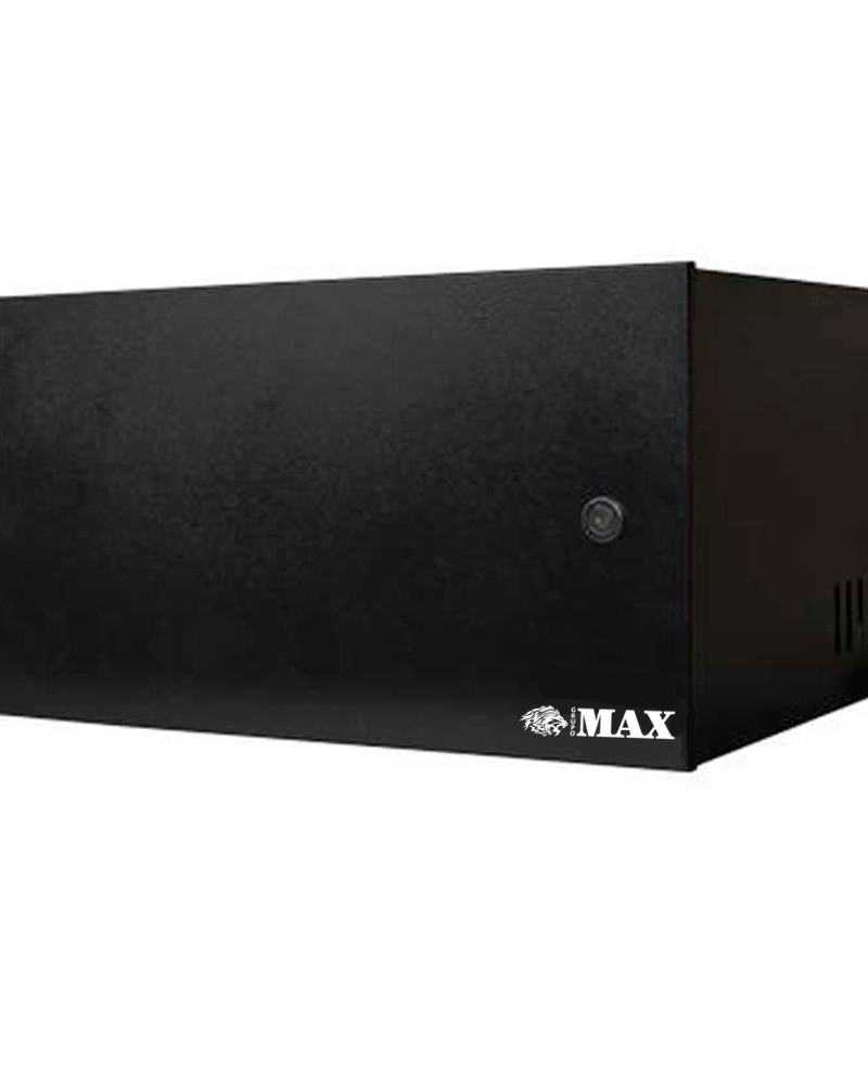 Mini Rack 5u x 350mm Economic Porta Fechada Preto