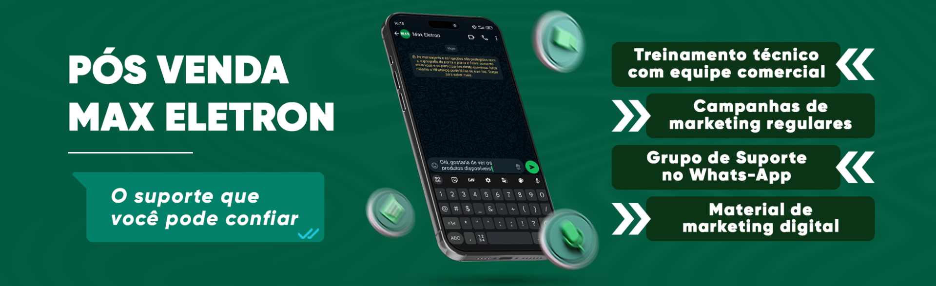 PÓS VENDA MAX ELETRON